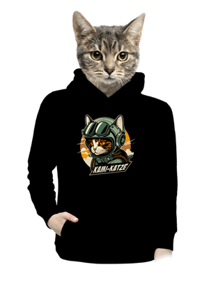 dámska mikina klokanka