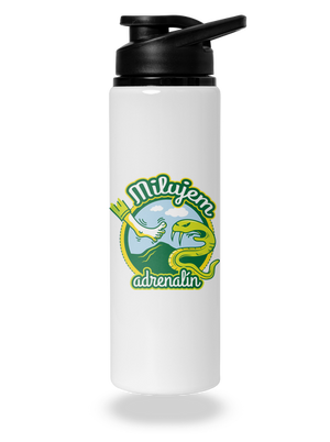 Milujem adrenalín flaša na vodu White