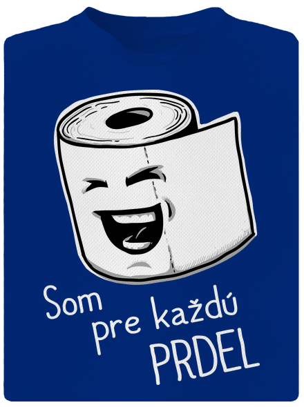 Prdel pánske športové tričko Royal Blue Mal