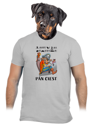 Pán ciest pánske tričko Pacific Grey