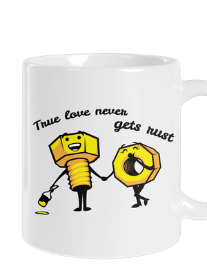 Pravá láska klasický hrnček White