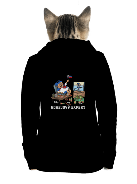 Hokejový expert dámska mikina na zips Black