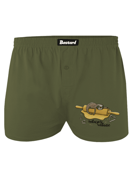 Milujem váľanie pánske trenky Khaki