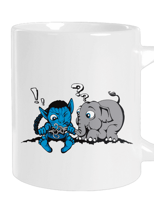 Error 501 veľký hrnček White