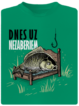 Dnes už nezaberiem detské športové tričko Kelly Green Mal