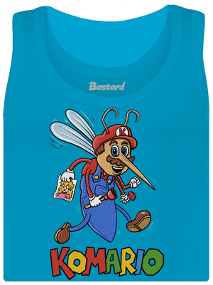 Komario dámske tielko klasické Blue Atol