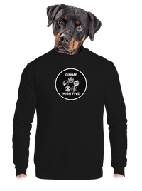 unisex mikina bez kapucne