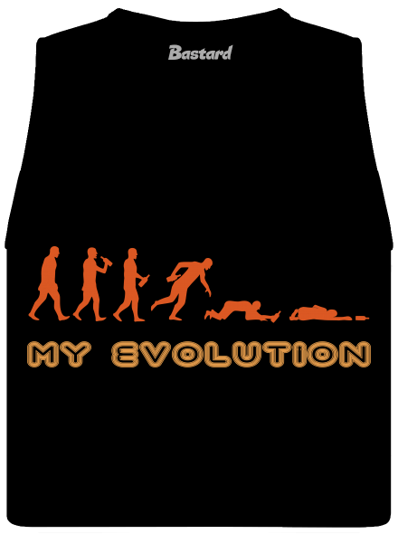 My evolution dámske tielko voľné Black