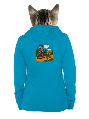 dámska mikina na zips