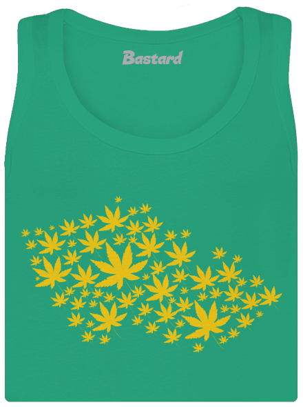 Ganja Country dámske tielko klasické Mint Mal