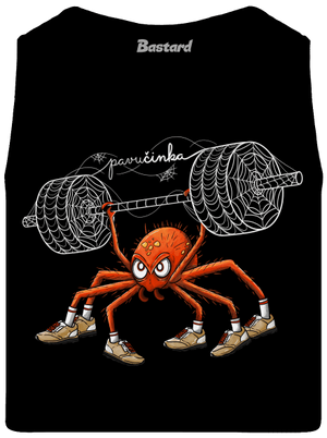 Pavučinka pánske tielko Black