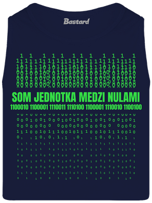 Jednotka medzi nulami pánske tielko French Navy