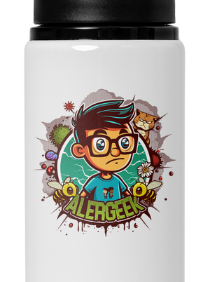 Alergeek flaša na vodu White