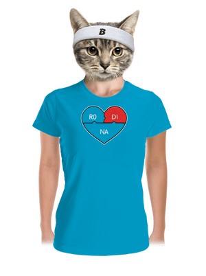 dámske športové tričko