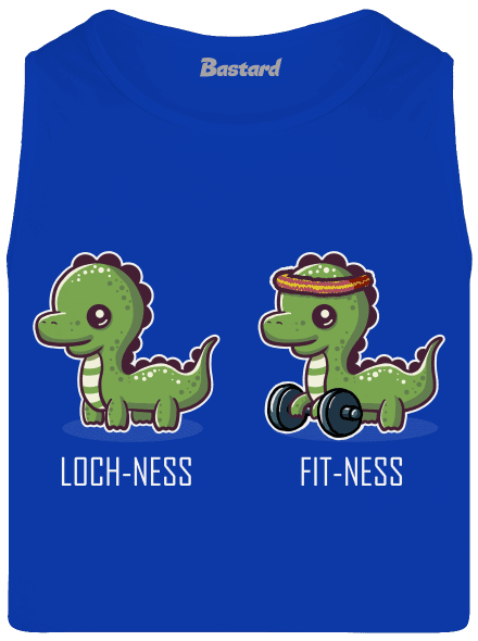 Fit-ness pánske tielko Royal Blue