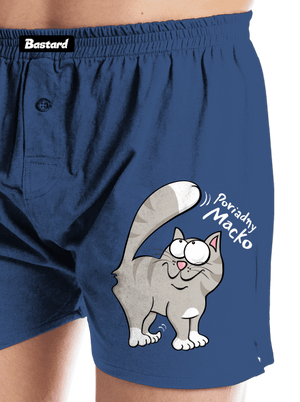 Macko a Micka pánske trenky Blue