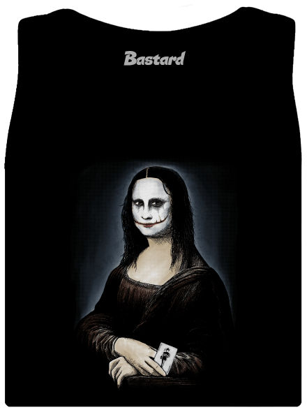 Mona Joker Lisa dámske tielko klasické Black
