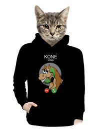 dámska mikina klokanka