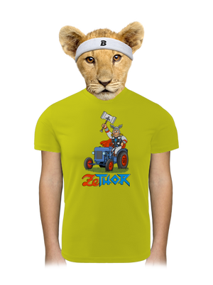 ZeThor detské športové tričko Neon Yellow