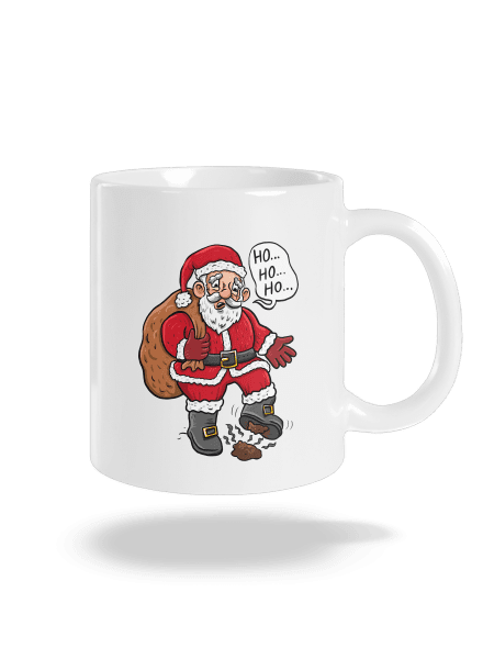 Ho ho ho  klasický hrnček White