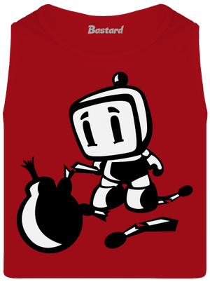 Bomberman pánske tielko Red