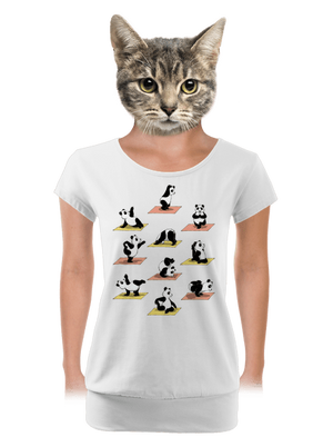 dámske tričko s lemom