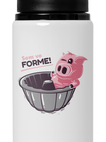 Vo forme flaša na vodu White