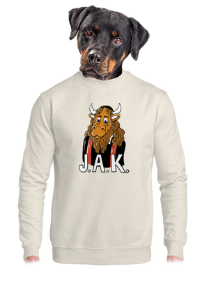 Jak unisex mikina bez kapucne Off White