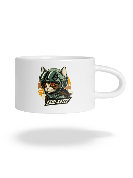 Kami-Katze hrnček makronka White
