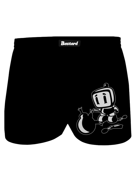 Bomberman pánske trenky Black