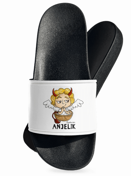 Anjelik šľapky White
