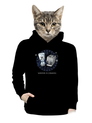 dámska mikina klokanka