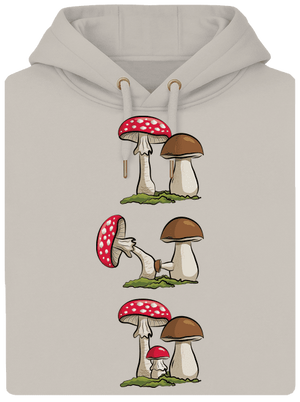 Z hubárskej kroniky unisex mikina premium Pastel Macchiato