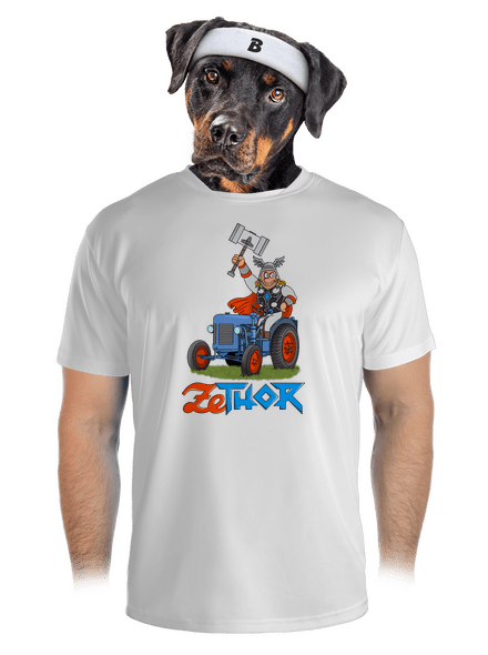 ZeThor pánske športové tričko White