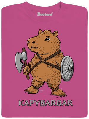 Kapybarbar detské tričko Fuchsia