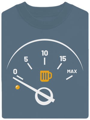 Prázdna nádrž unisex mikina bez kapucne Nordic Blue