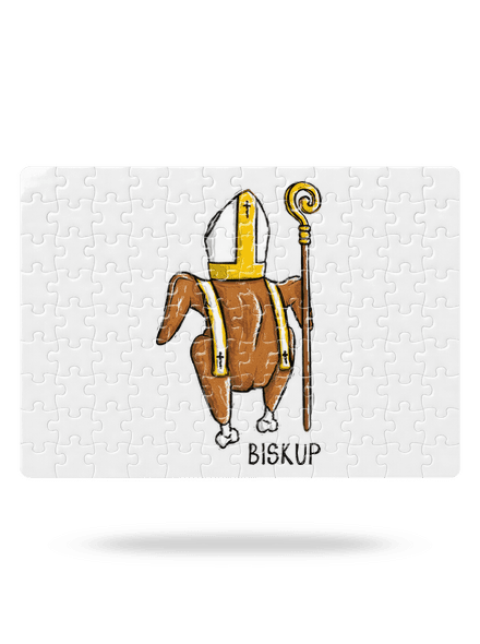 Biskup puzzle White