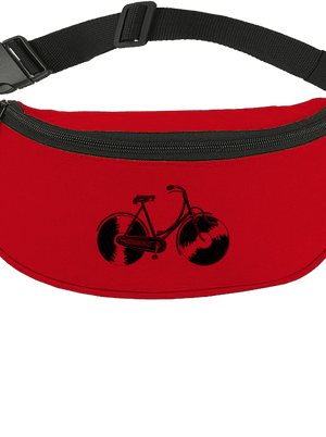 Gramofónový bicykel ľadvinka Red