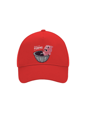 Vo forme šiltovka baseballka Classic Red