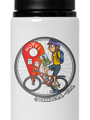 Cyklistický horoskop: Panna flaša na vodu White