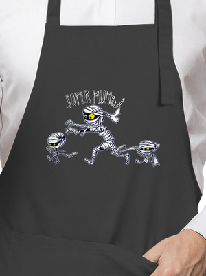 Super mumie zástera Dark Grey