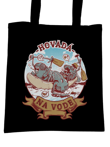 Hovädá na vode taška Black