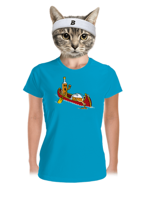 Rumáci dámske športové tričko Blue Atol