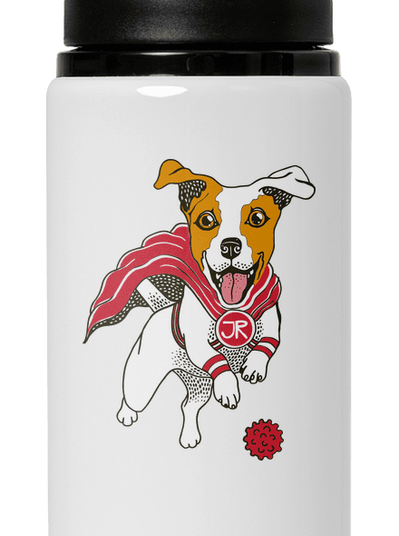 Jack Russell flaša na vodu White