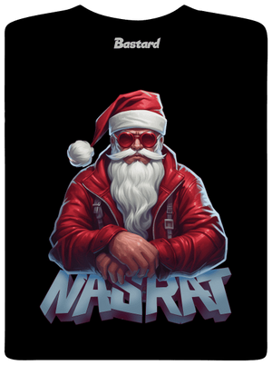 Sranta Klaus pánske tričko Black