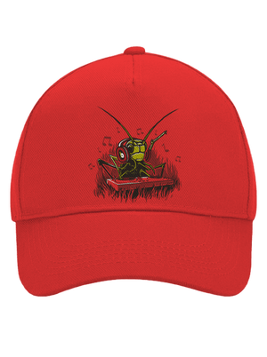 DJ Cvrček šiltovka baseballka Classic Red