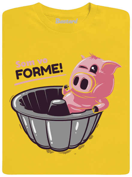 Vo forme pánske tričko Gold