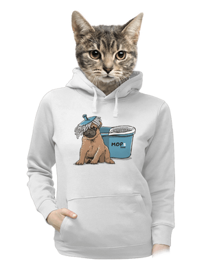 dámska mikina klokanka