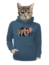 dámska mikina klokanka