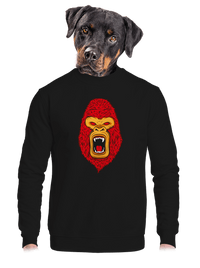 unisex mikina bez kapucne